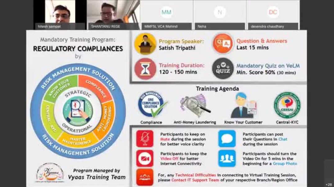 Regulatory Compliances Inauguration