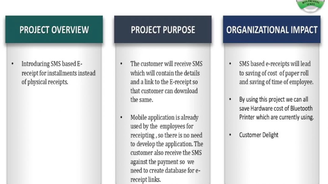 Paperless SMS Based E-Receipt- IT Tech Awareness