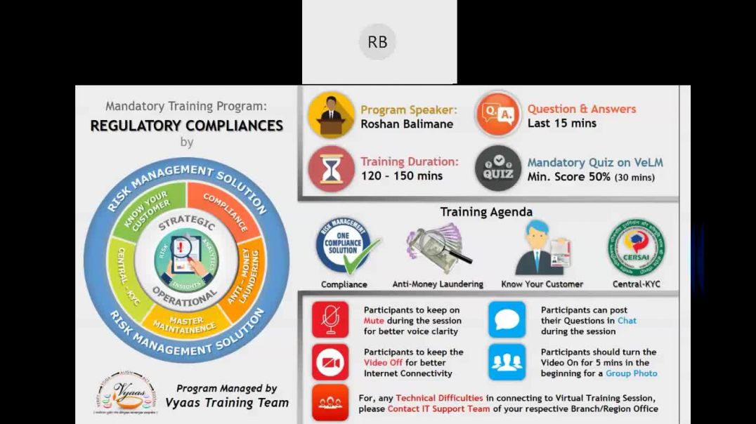 Regulatory Compliances Session - Marathi