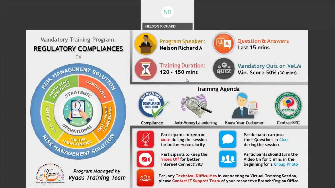 Regulatory Compliances Session - Tamil
