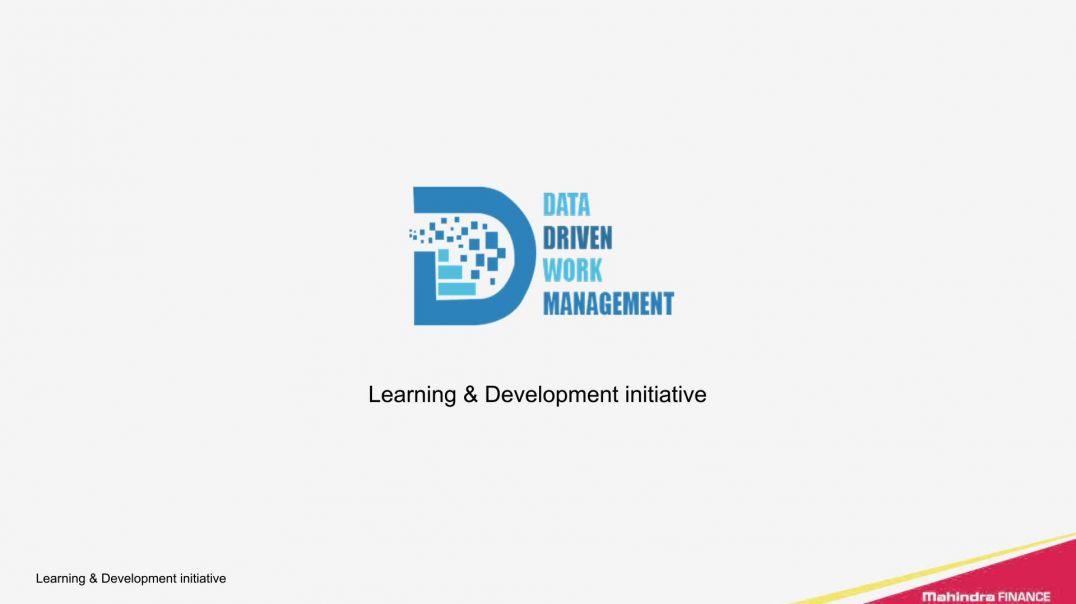 DATA DRIVEN WORK MANAGEMENT | DATA CHAMPION - VIJIT K K