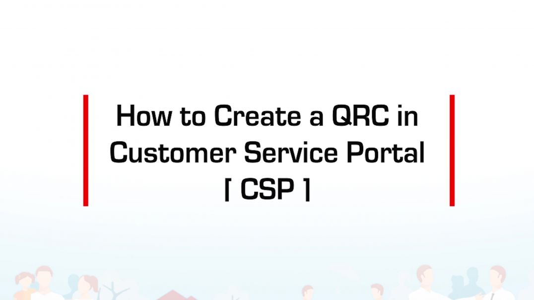 Creation of QRC