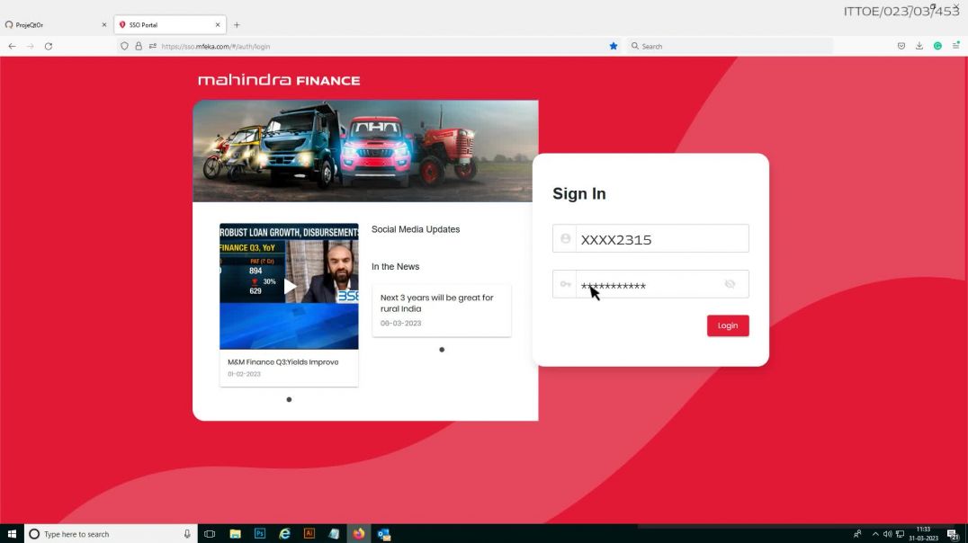 How to login & Register a Service Ticket on Smart Serve