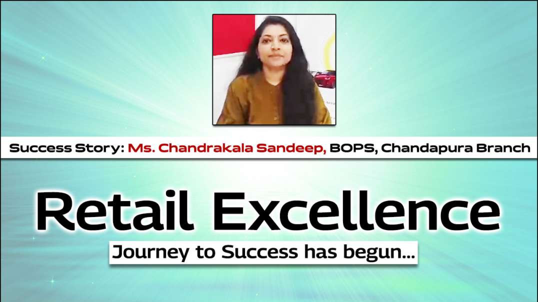 Success Story:  Chandrakala Sandeep, BOPS, Chandapura Branch