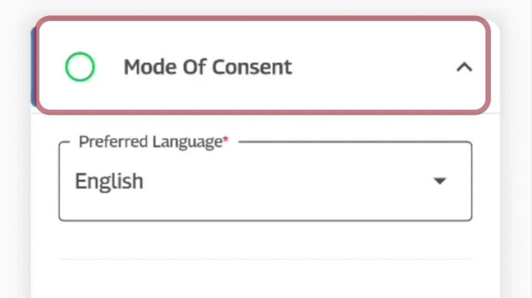 Mode of Consent - Kannada